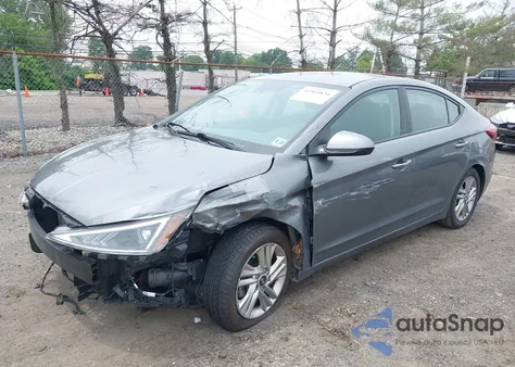 2020 Hyundai Elantra Sel/Value/Limited from USA, damaged, VIN 5NPD84LF2LH507135